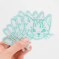 Cute Cat Vinyl Sticker