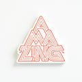 Amazing Maze Wordplay Die Cut Vinyl Sticker