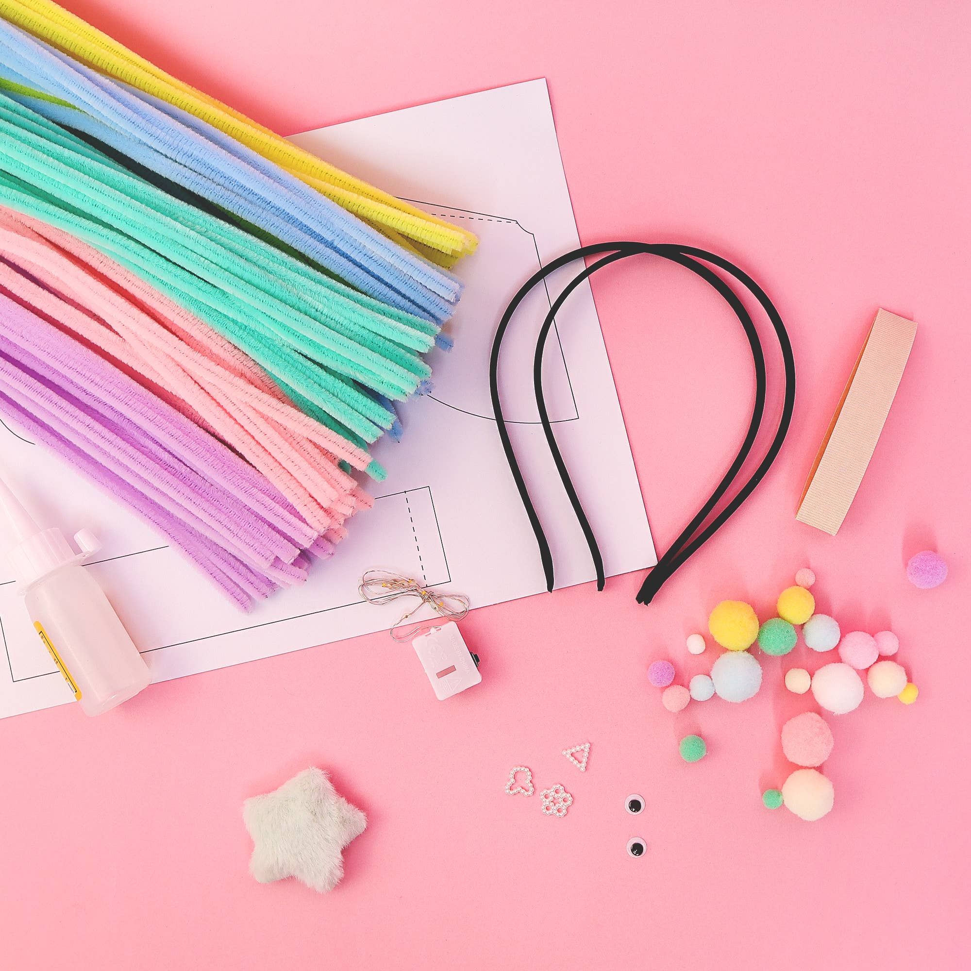 DIY Fantasy Headband Craft Kit: Macaron